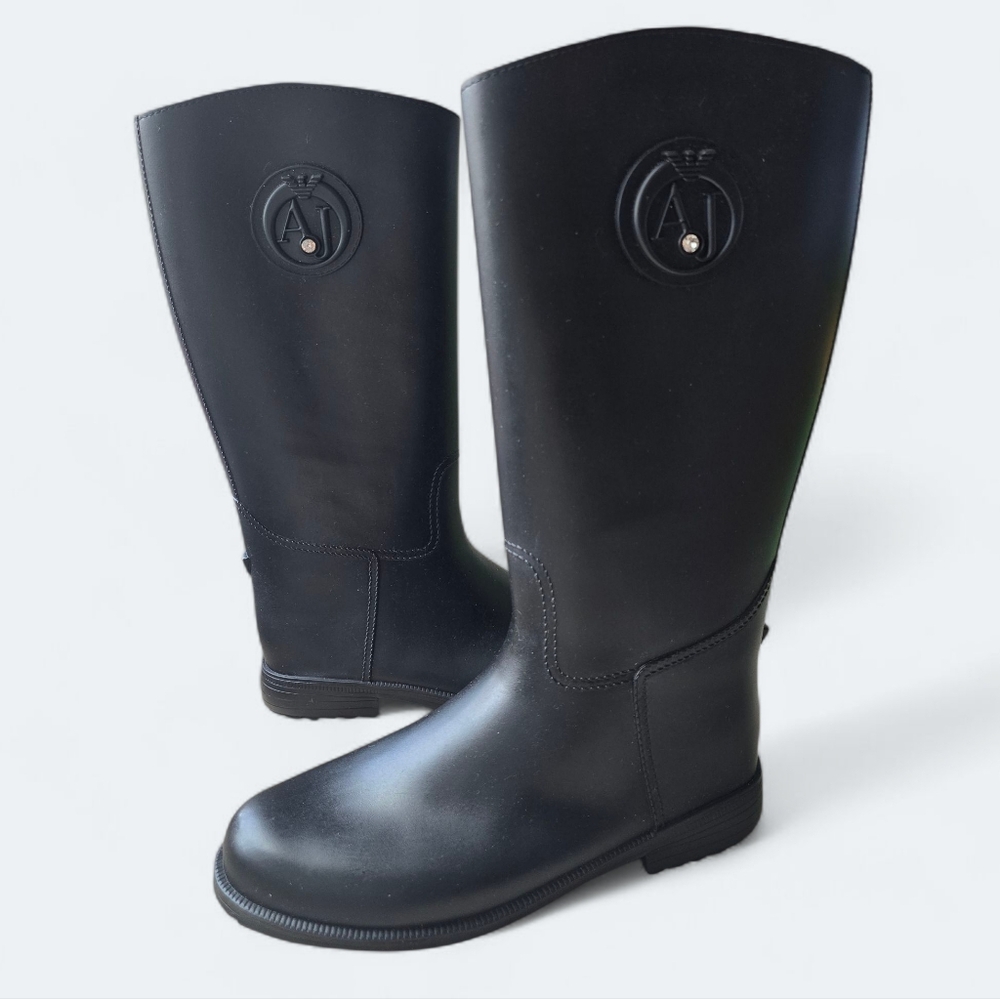 New Armani Jeans Rain Boots View 5